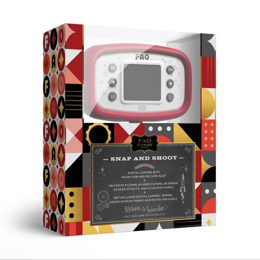 FAO SCHWARZ Creator Kit Video Camera with Tripod